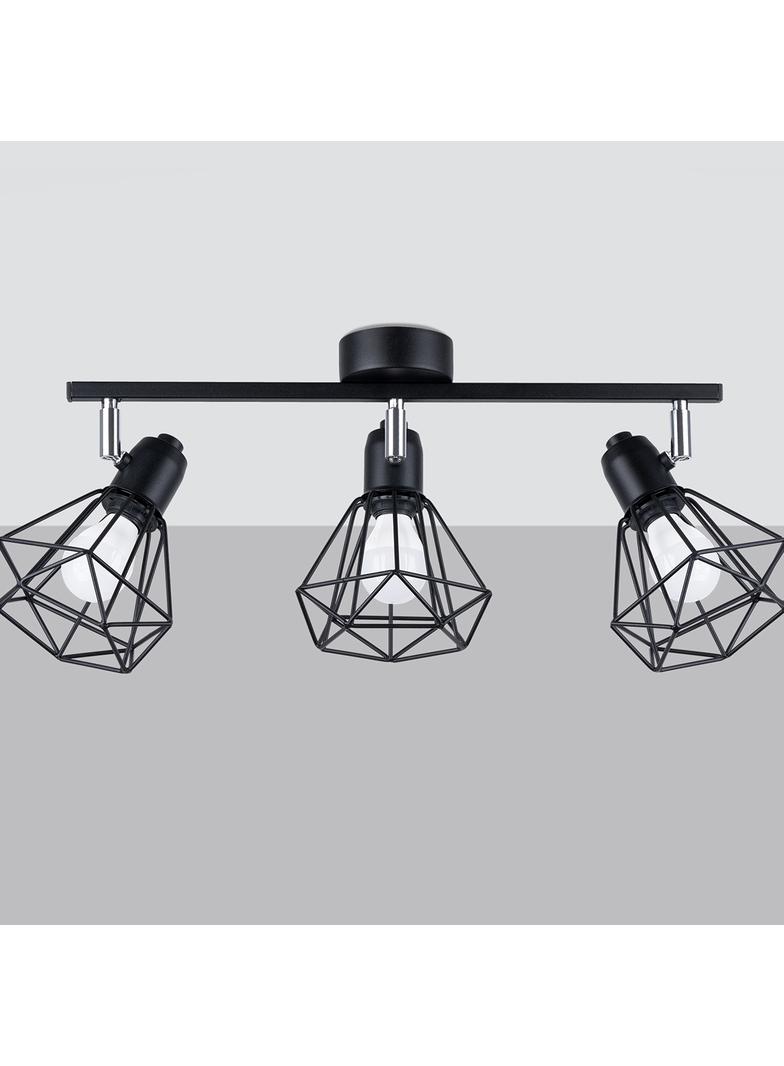 Sollux Plafon ARTEMIS 3 czarny SL.1107