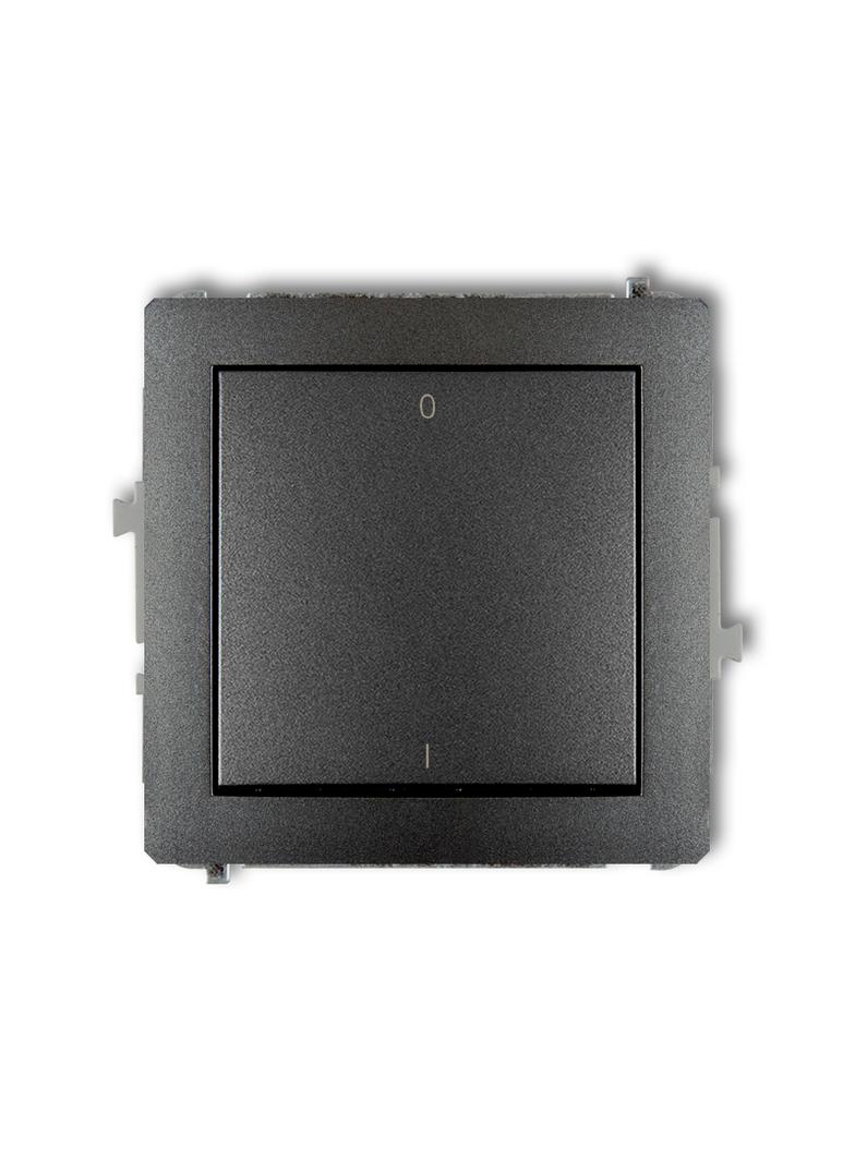 DECO Mechanizm łącznika dwubiegunowego grafitowy