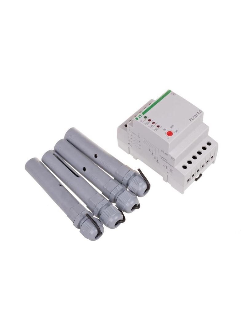 Przekaźnik kontroli poziomu cieczy PZ-831 RC B montaz na szynie DIN,styk: 3x1Z 230V PZ-831RC-B F&F