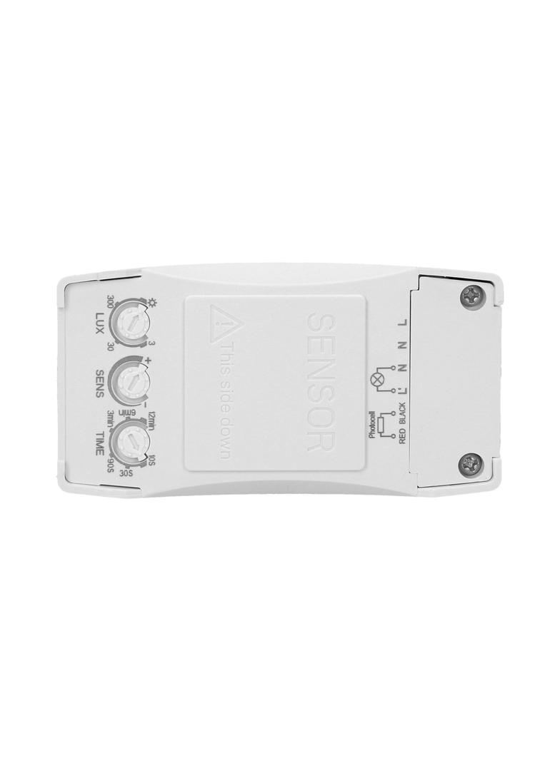 Mikrofalowy czujnik ruchu z zewnętrznym sensorem zmierzchowym 360st. IP20 1200W OR-CR-246 ORNO