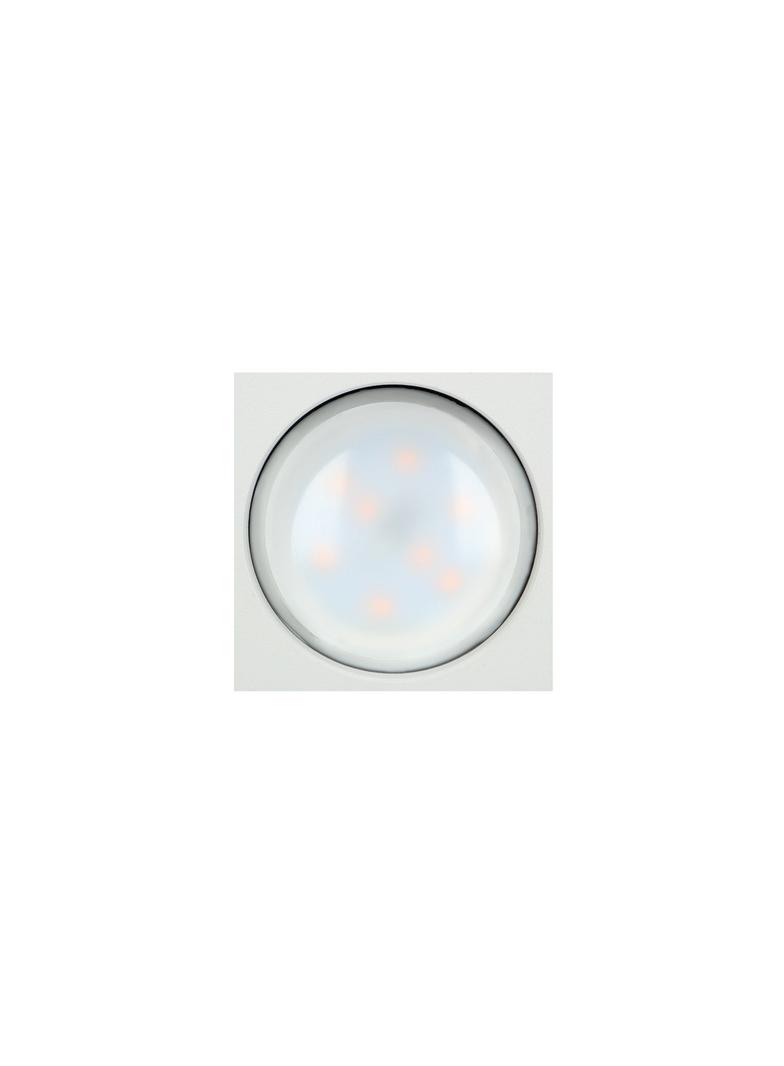 BARBRA DLS GU10 downlight max 50W, IP20, kwadrat, biały, aluminium AD-OD-6142WGU10 ORNO