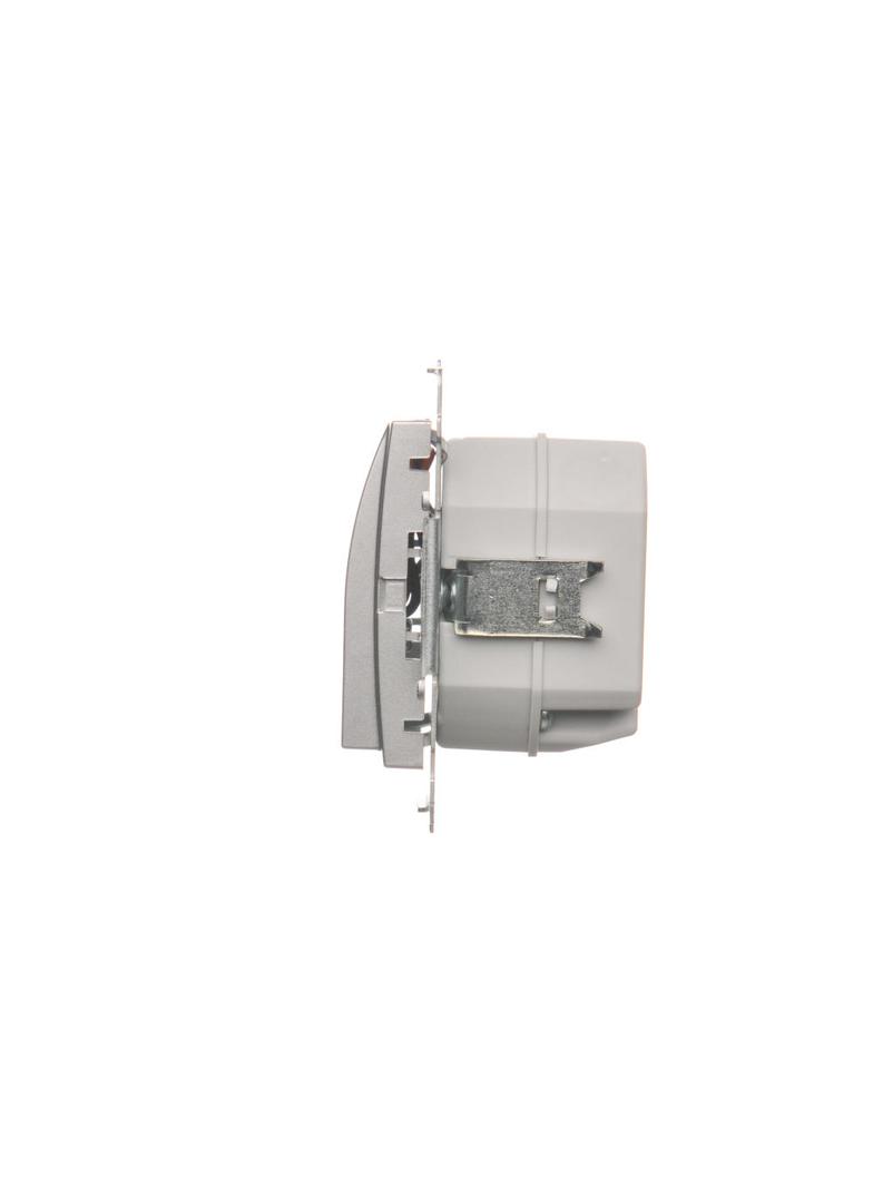Simon 54 Oprawa oświetleniowa LED 230 V AC 1.1 W białe ciepłe 3100 K srebrny mat DOS.01/43 KONTAKT