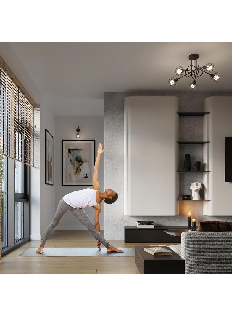 Sollux Plafon BELUCI 2 czarny SL.1115