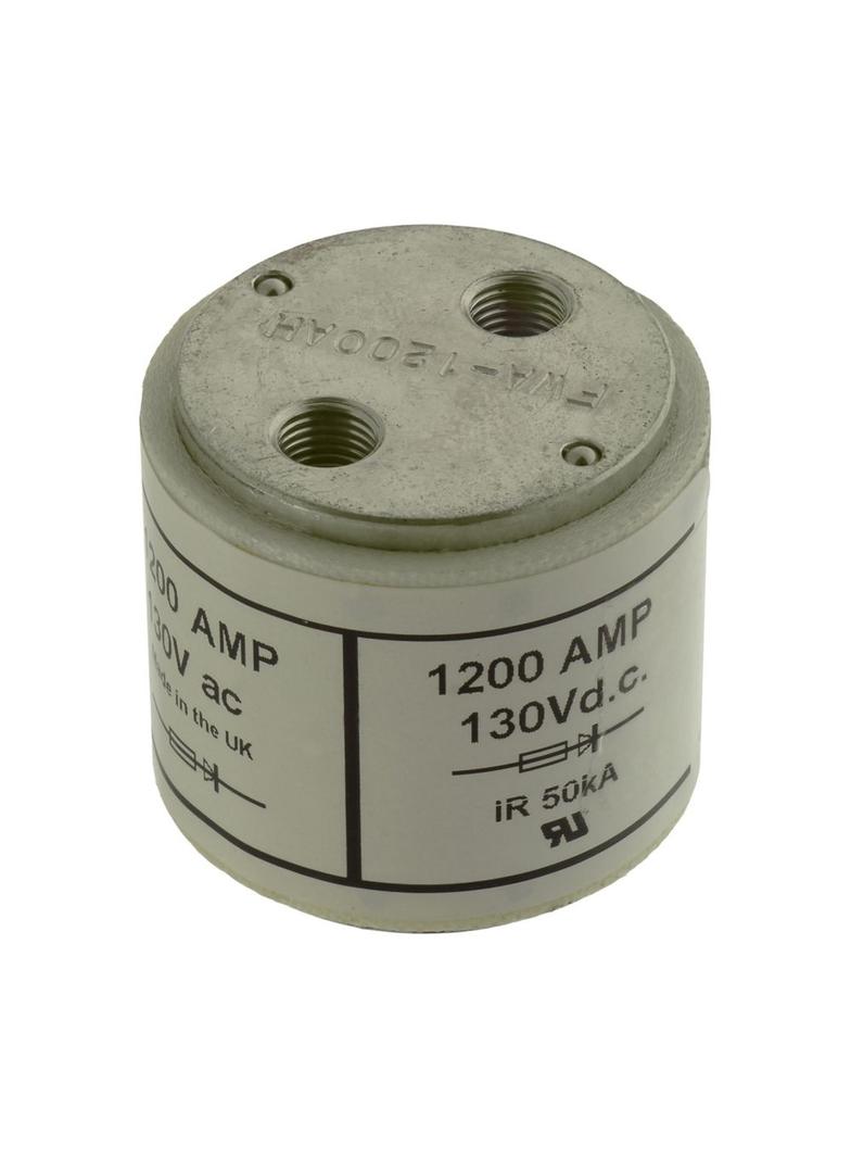 1200A 130V a.c. SEMI-COND FUSE Wkładka szybka 1200A AC 130V 48x51 mm aR UL FWA-1200AH EATON