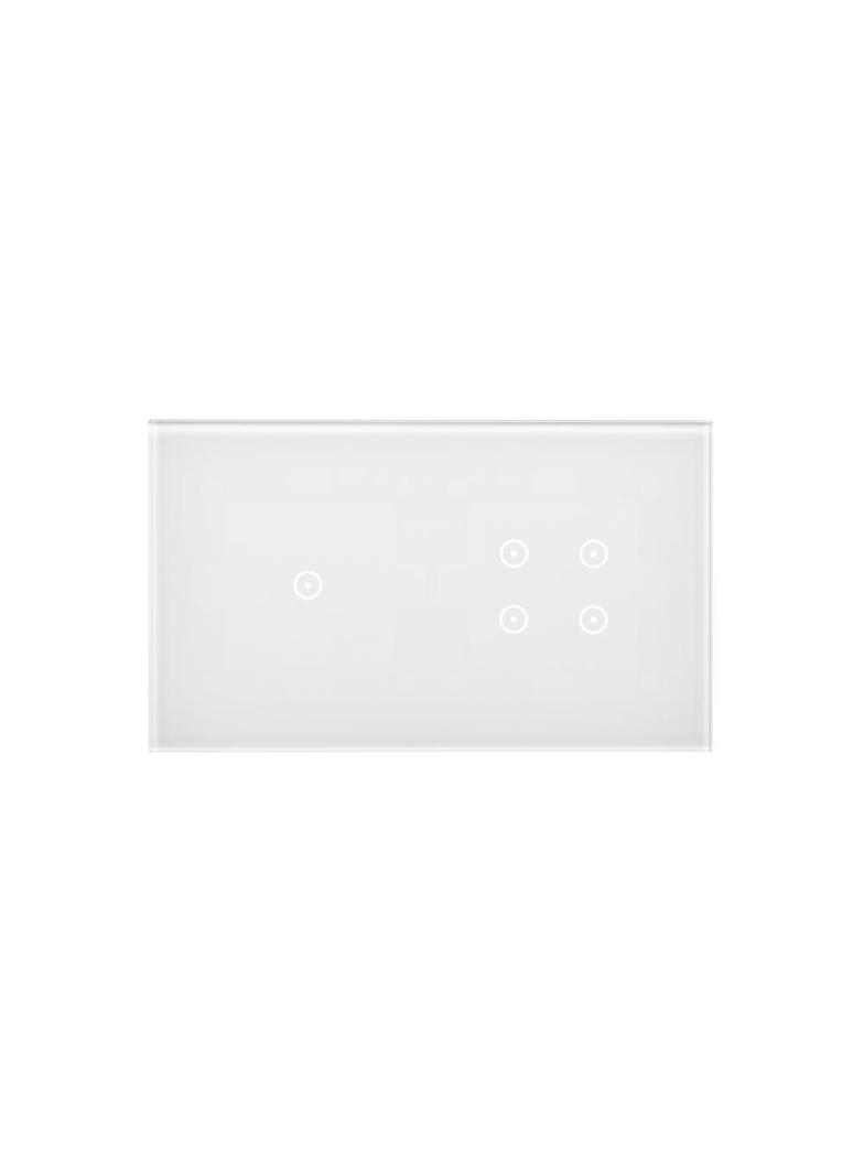 Simon 54 Touch Panel dotykowy S54 Touch 2 moduły 1 pole dotykowe + 4 pola dotykowe biała perła DSTR214/70 KONTAKT