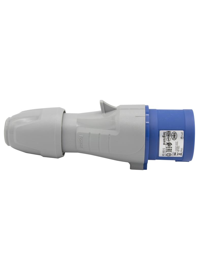 P17 TEMPRA PRO WTYCZKA PRZENOŚNA 16A 2P+Z 230V IP44, Legrand