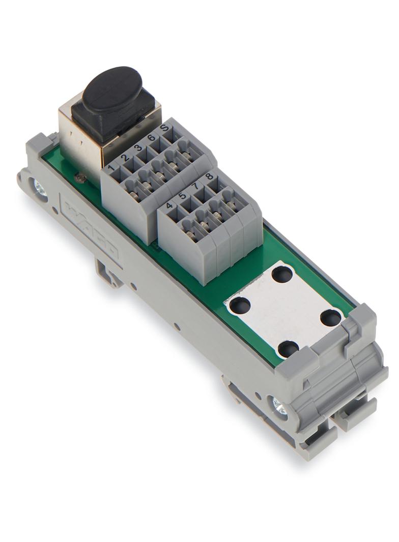 moduł przejściowy ETHERNET RJ45 WAGO