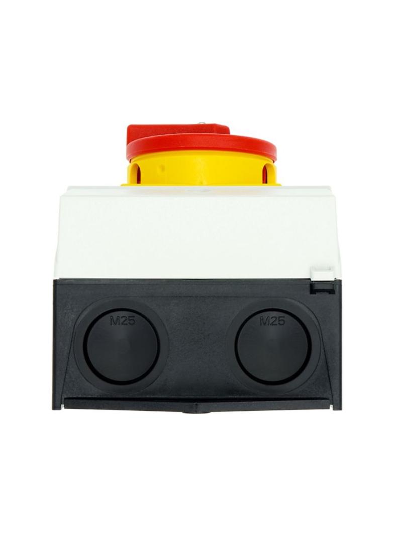 Łącznik krzywkowy 0-1 3P 25A 1Z 1R w obudowie IP65 P1-25/I2-SI/HI11 207310 EATON