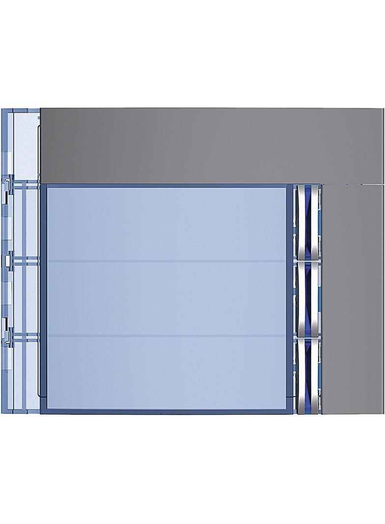 Sfera: Plakietka Modułu Z 4 Przyciskami - 3 Przyciski - Stalowoszara 352033 LEGRAND