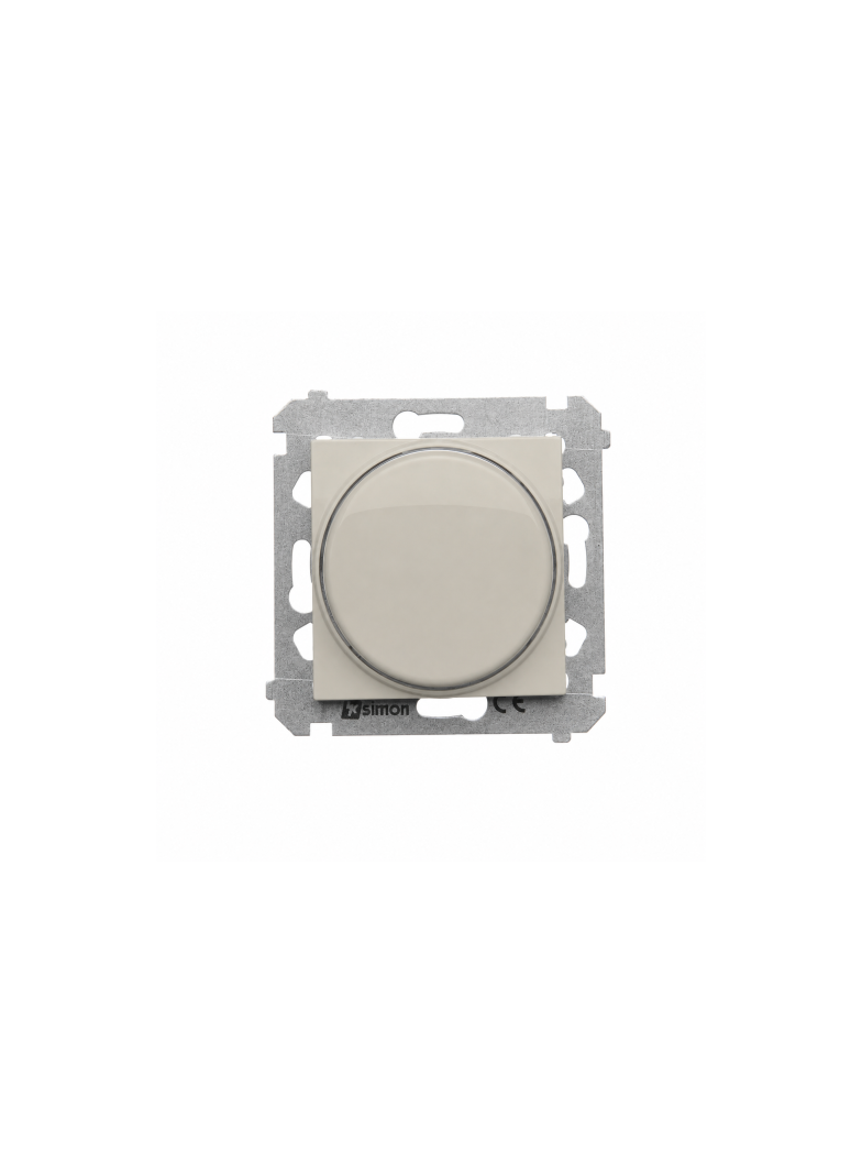 Simon 54 Ściemniacz naciskowo-obrotowy 20-500W nie do LED kaszmir mat DS9T.01/42