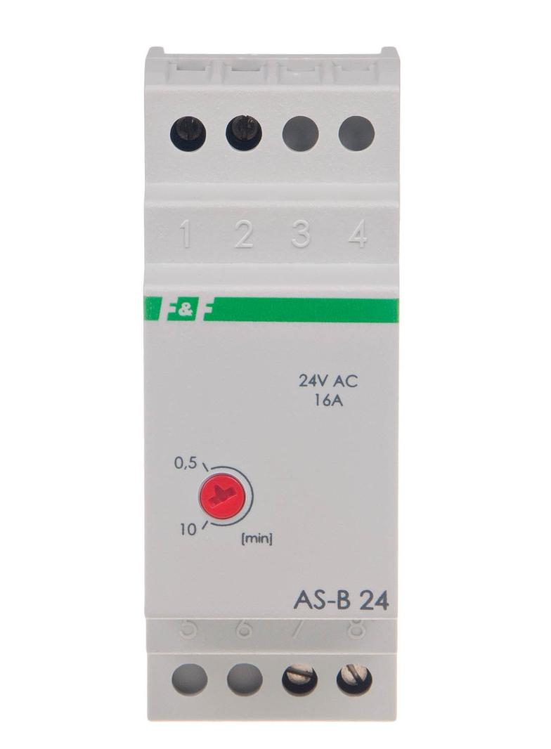 Automat schodowy montaż na szynie DIN 24V AS-B24 F&F