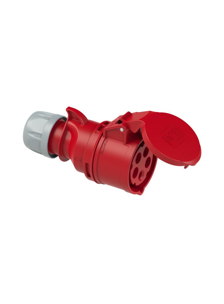 GNIAZDO PRZENOŚNE SHARK 16A 400V 3P+Z+N  IP44