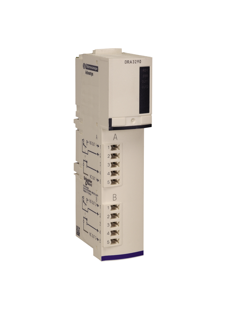 Moduł RELAY OUT 2PT 7A 24V zestaw