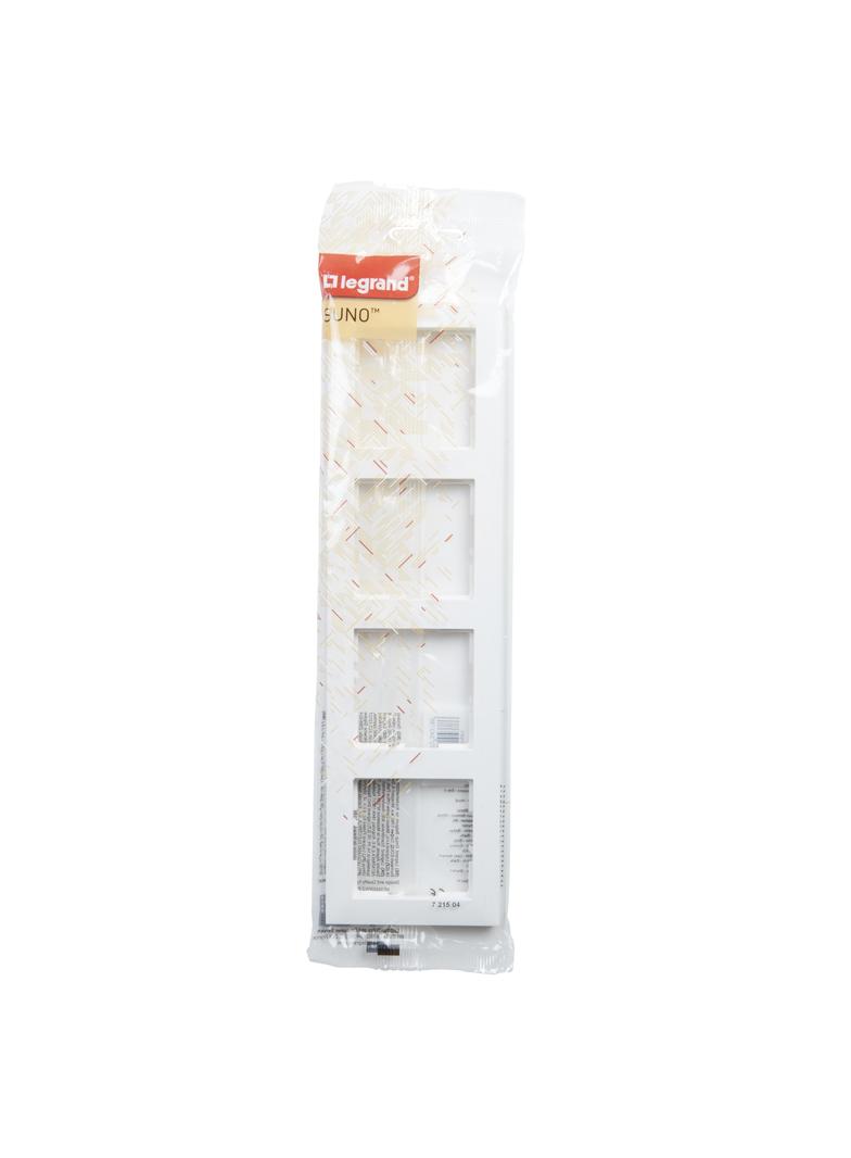 Suno Ramka Poczwórna 4-Krotna Biały  721504 LEGRAND