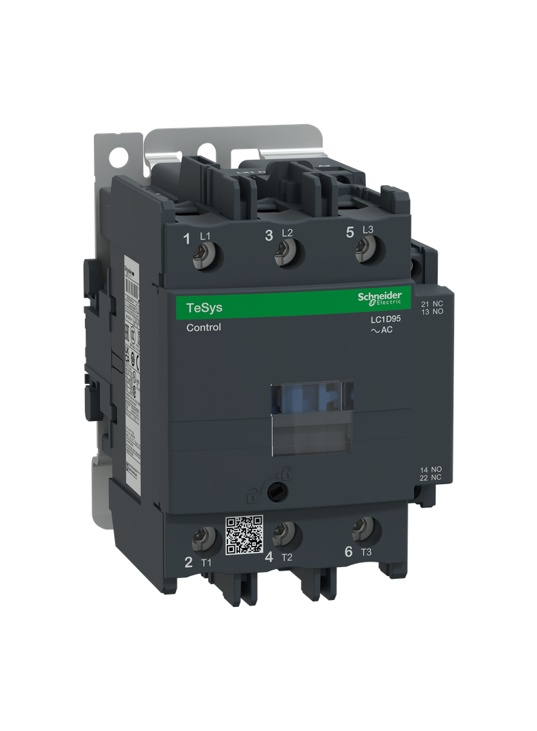 Stycznik mocy TeSys D [AC-3] 95A 3P 1NO 1NC cewka 440VAC zaciski skrzynkowe LC1D95R7 Schneider