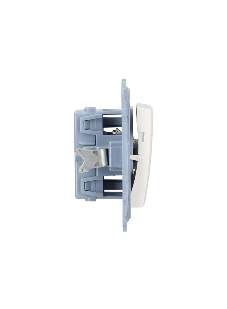 Simon 10 Łącznik pojedynczy biały