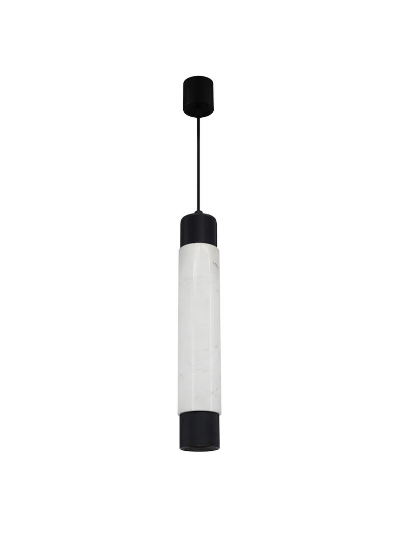 Milagro lampa wisząca Marble GU10 biało/czarna ML6341
