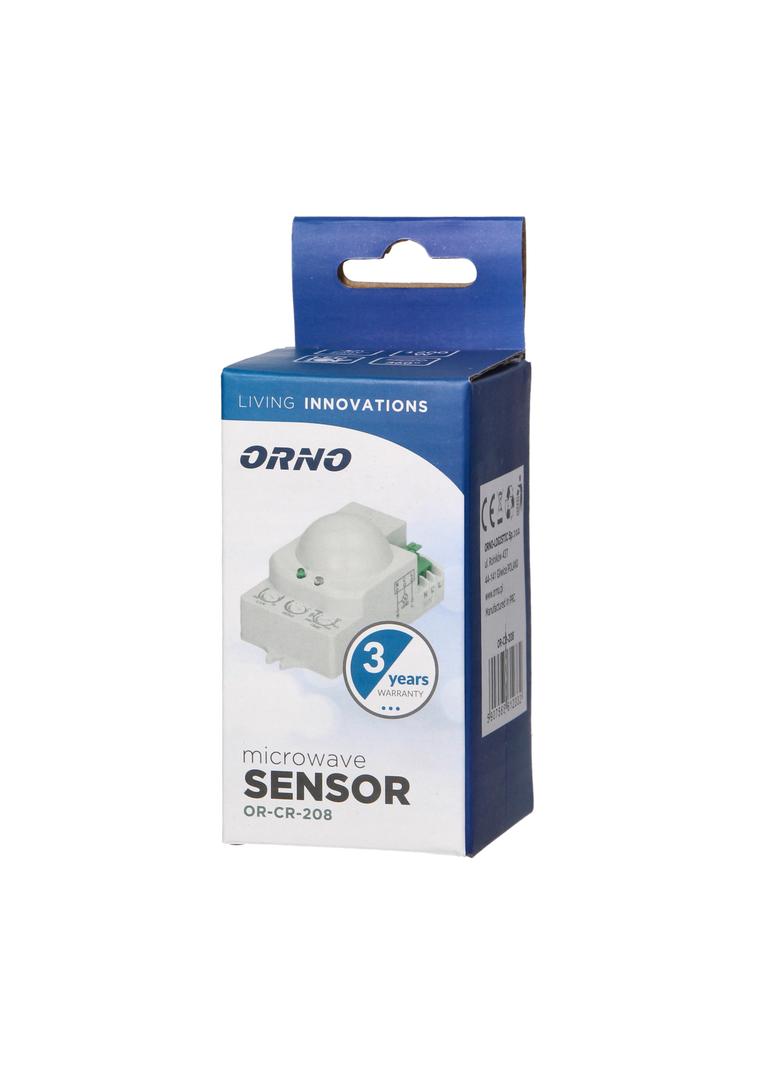 Mikrofalowy czujnik ruchu 360st. IP20 1200W OR-CR-208 ORNO