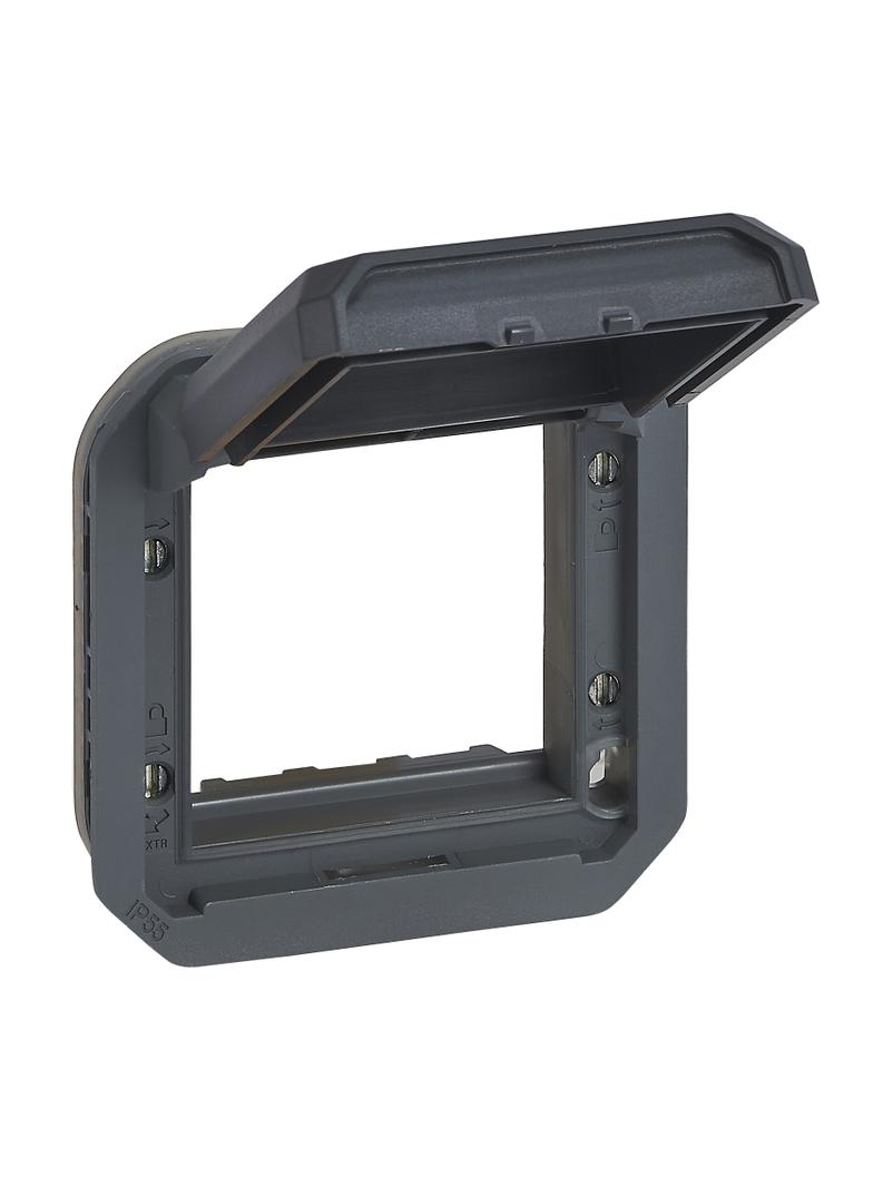 NOWE PLEXO - ADAPTER ARTEOR/MOSAIC Z PRZYCIEMNIONĄ KLAPKĄ MECHANIZM ANTRACYT