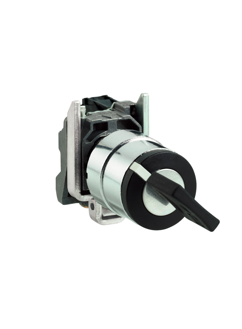 Harmony XB4 Przełącznik 2 pozycyjny, czarny, metalowy XB4BG61