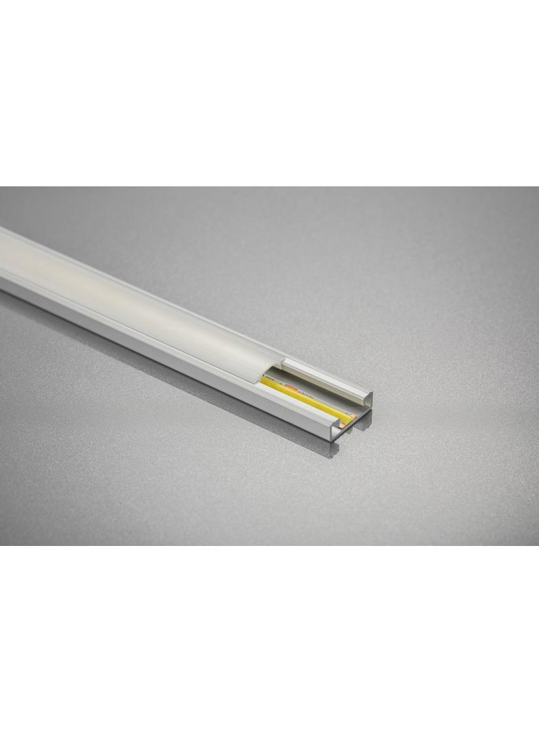 PROFIL ALUMINIOWY LED NAKŁADANY GLAX SILVER 2 M