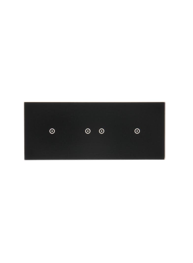 Simon 54 Touch Panel dotykowy S54 Touch 3 moduły 1 pole dotykowe + 2 pola dotykowe poziome + 1 pole dotykowe zastygła lawa DSTR3121/73 KONTAKT
