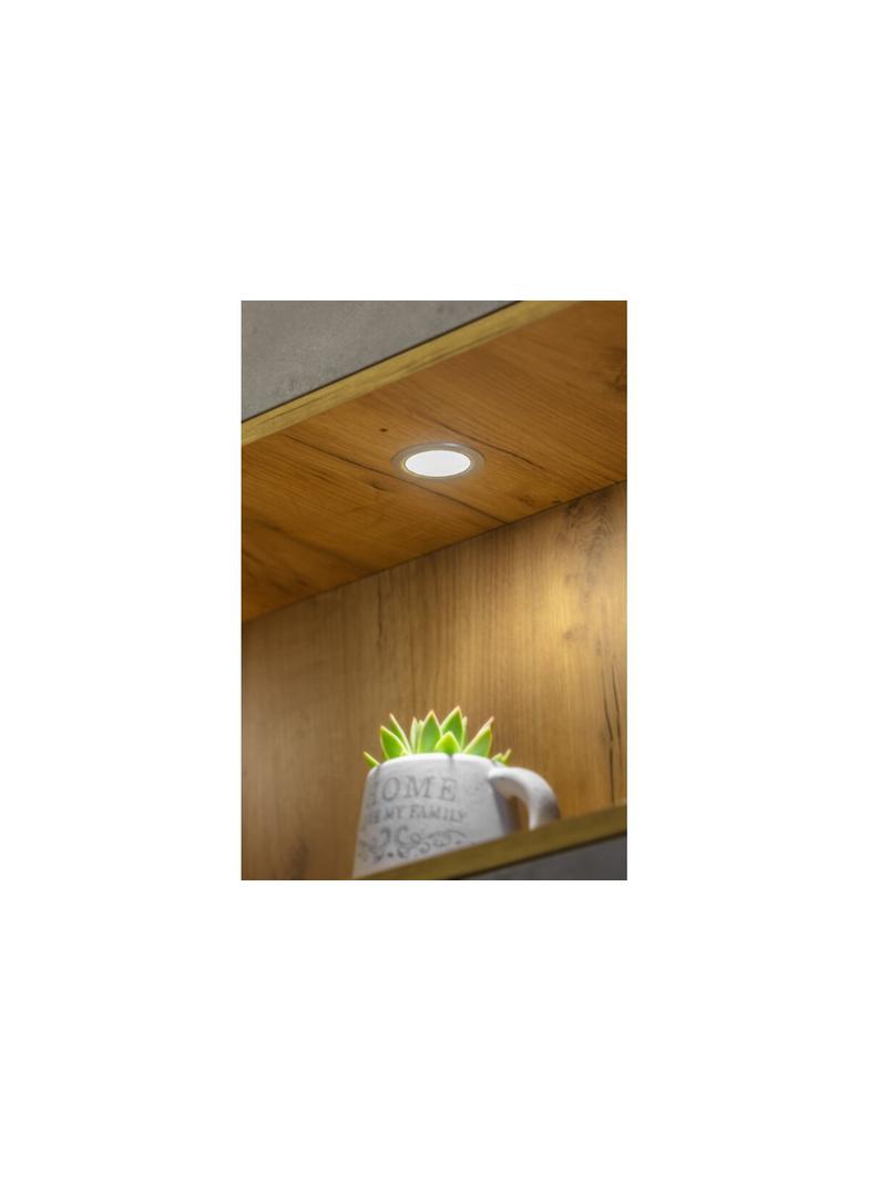 OPRAWA LEDOWA WPUSZCZANA Z DYSTANSEM VASCO, 12V DC, 24 SMD3528, NEUTRALNY, 200CM PRZEWÓD Z MINIAMP