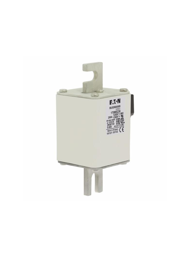 FUSE 250A 1250V 2KN/110 AR CU Wkładka szybka 250A AC 1250V rozmiar 2 61x77x138 mm aR DIN I 170M5238