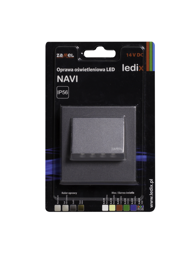 Oprawa LED NAVI z ramką PT 14V DC GRF biała ciepła TYP: 11-211-32