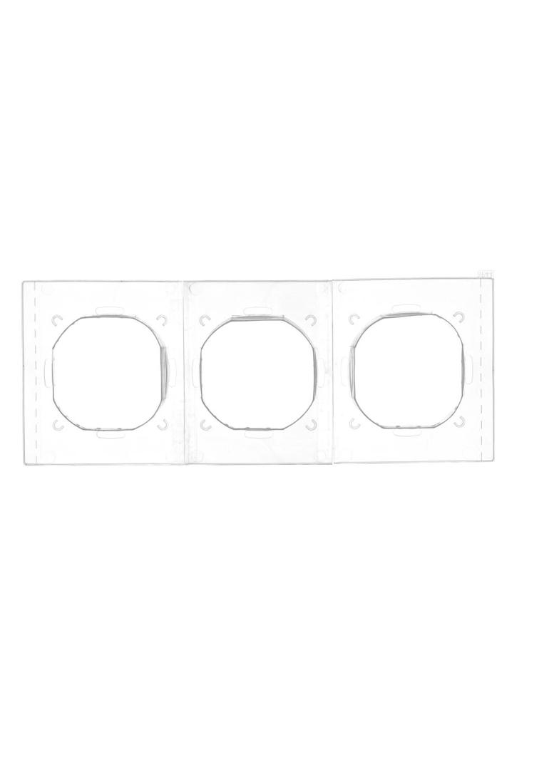 SIMON 54 PREMIUM WMDZ-93xxxx-001 Zestaw uszczelek IP44 do ramki 3-krotnej PREMIUM