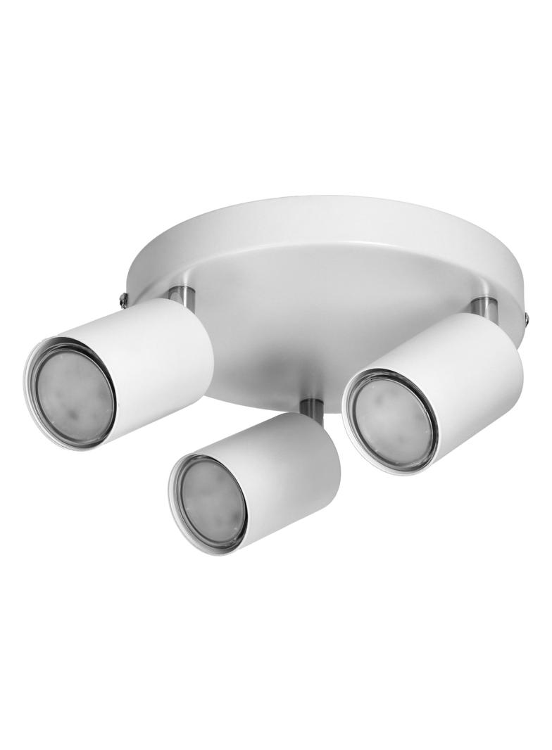 Rino SP 3, oprawa ścienno-sufitowa, GU10 max. 3x50W, IP20, biała AD-OP-6246WGU10 ORNO