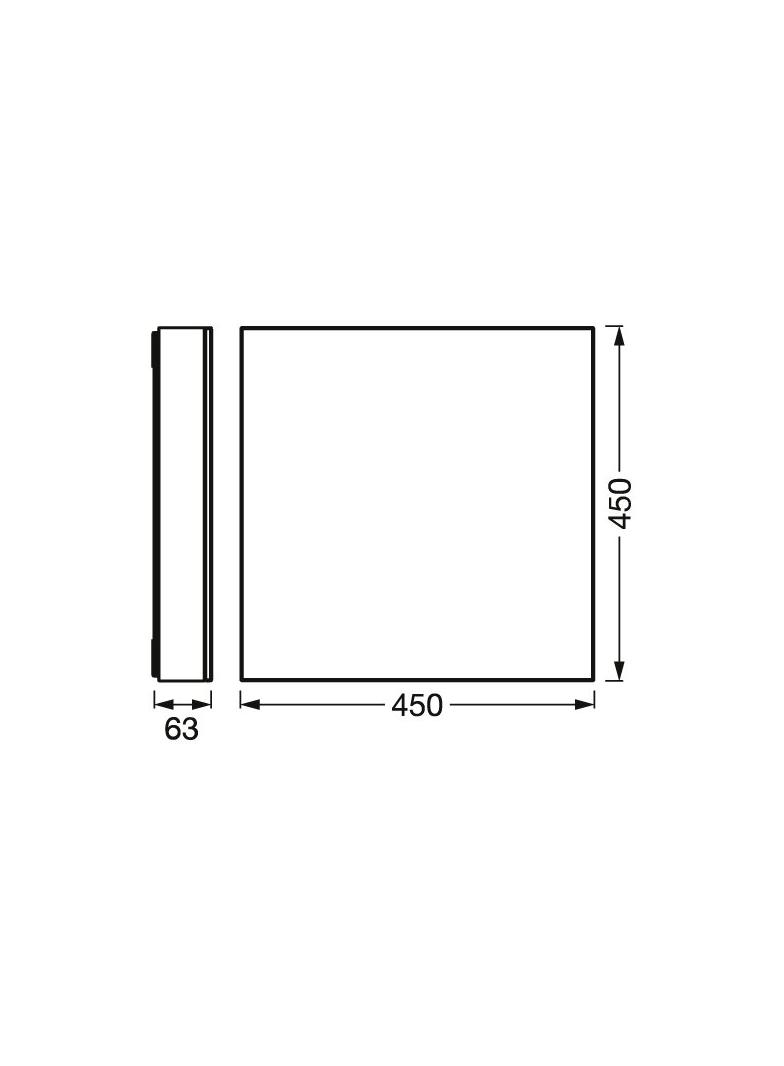 Oprawa Smart+ PANELa Fraless sparkle 450x450mmTW