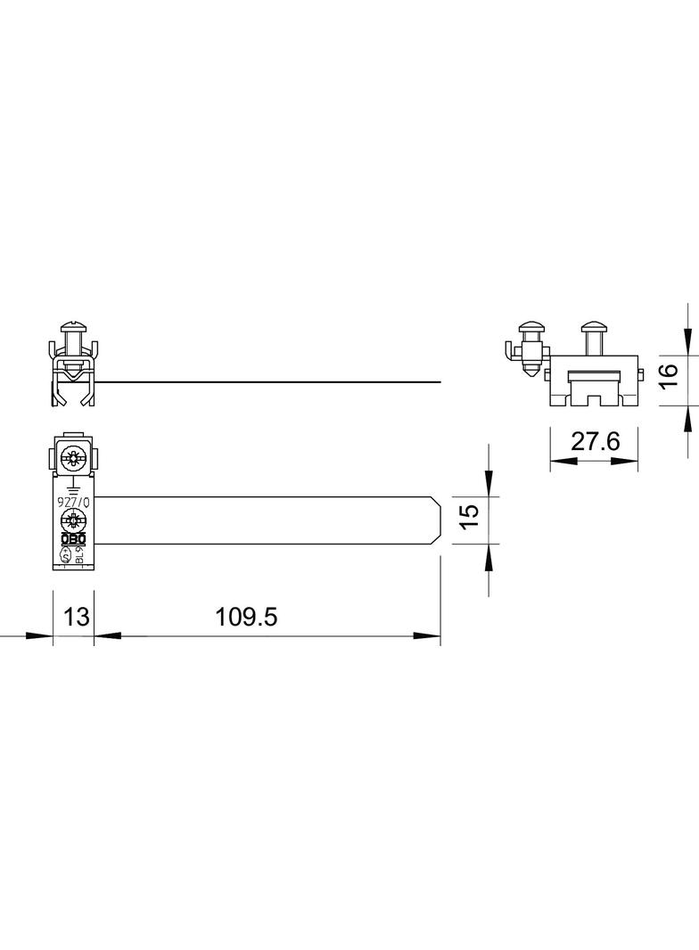 927/0, TAŚMOWE OBEJMY UZIEM.8-22 MM