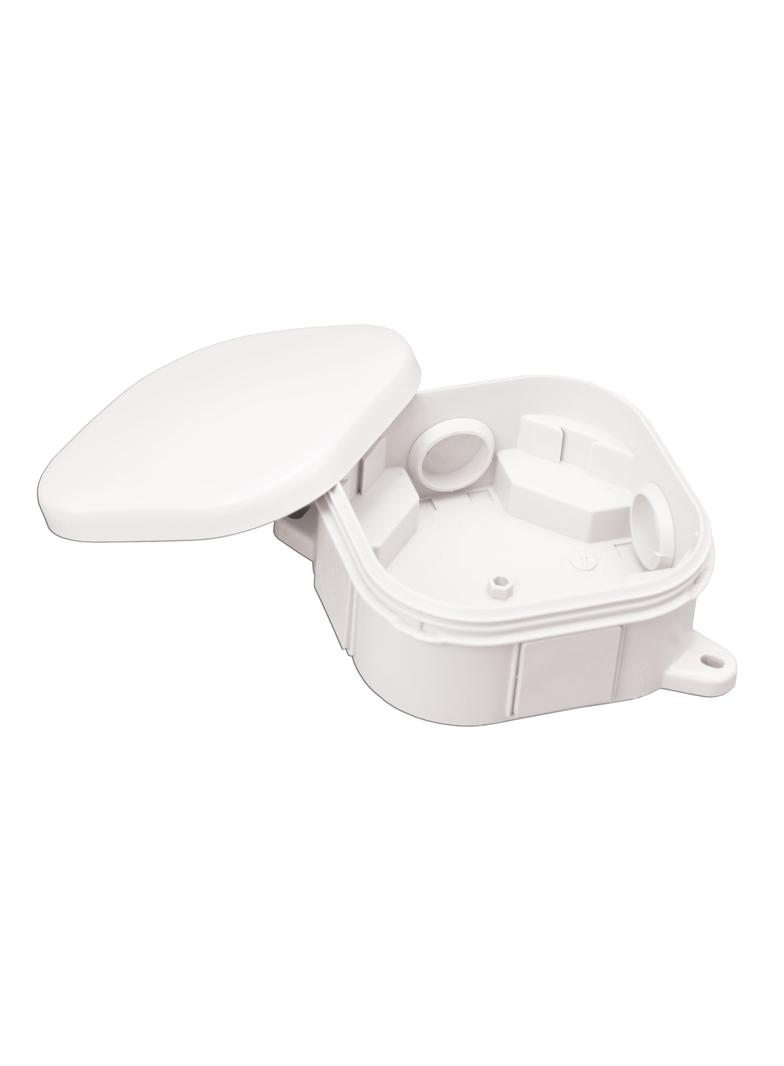 Puszka natynkowa PH 92x92 klik - bez zacisków, IP54, biały A.0018B PAWBOL