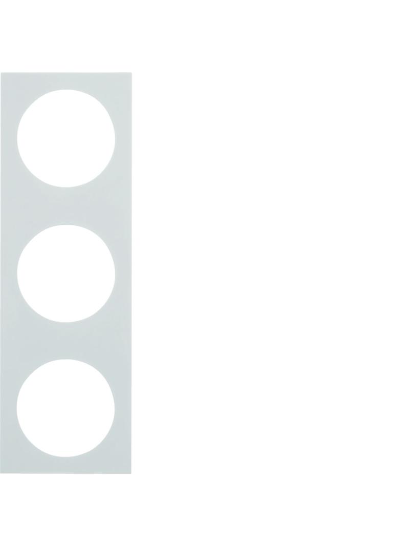 Integro Ramka 3-kr Integro Pure biały 919782509 HAGER