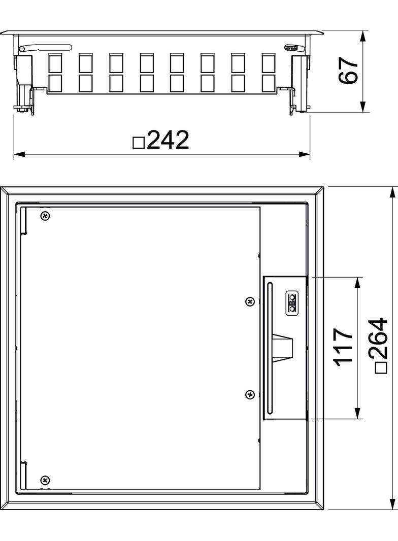 GES9-3B U 1019, Kaseta zasilająca