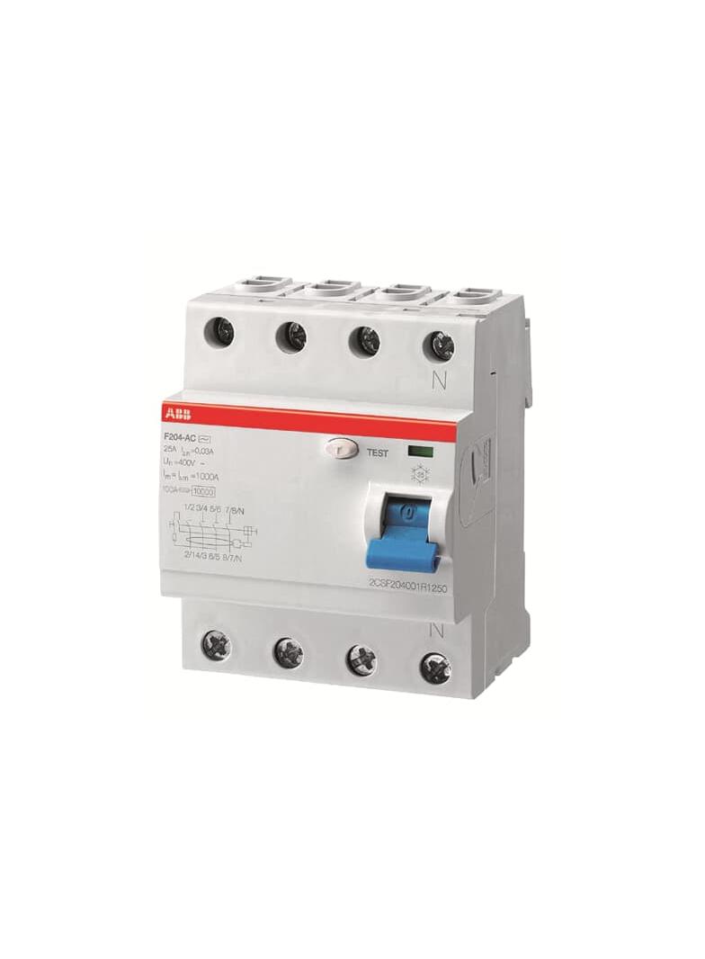 F204 A-80/0,1 wyłącznik różnicowo-prądowy STANDARD