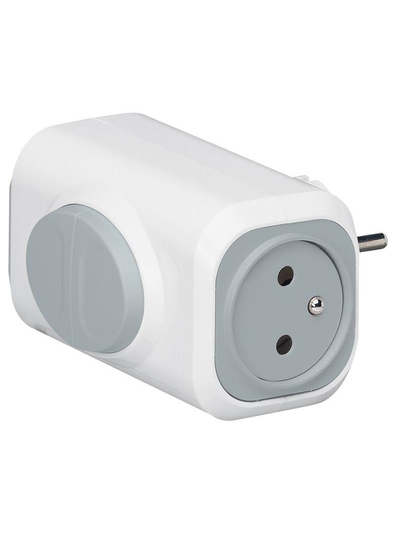 ROZGAŁĘŹNIK 2X2P+Z Z PRZYCISKAMI DO ODŁĄCZENIA WTYCZEK, Legrand