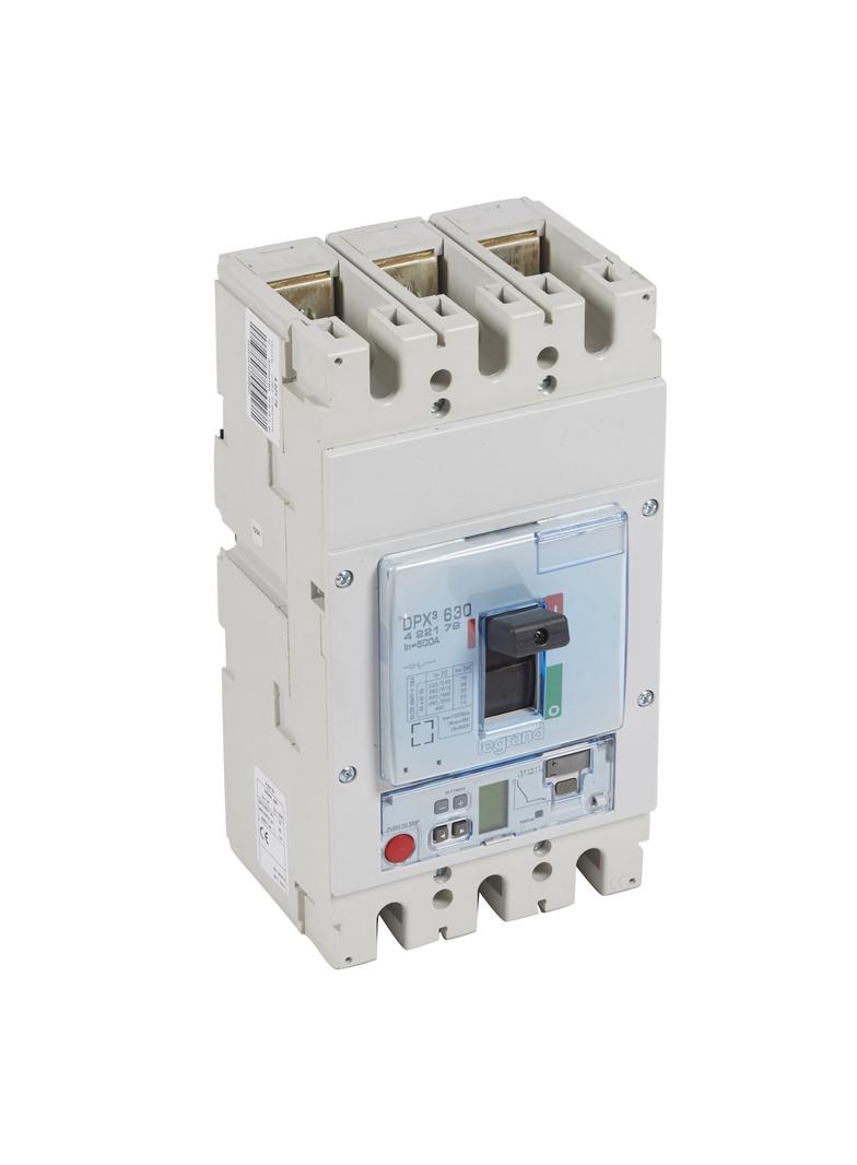 Wyłącznik DPX3 630 Sg+P 3P 500A 36kA 422179 LEGRAND