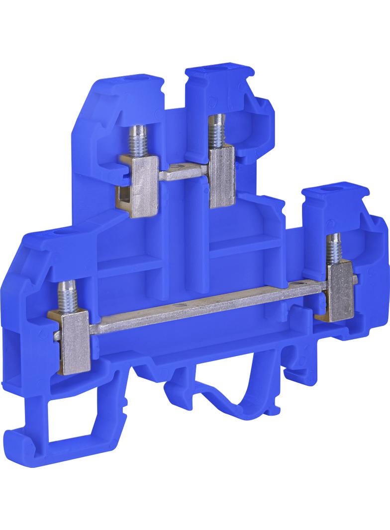 VS 2.5 NA N ZŁĄCZKA GWINT.– PIĘTROWA, NEUTRALNA 2.5 MM2 (NIEB.)