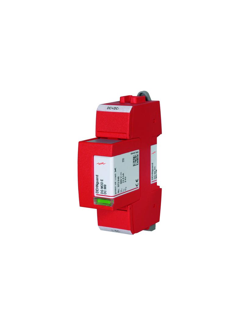 Ogranicznik przepięć typu 2, guard SE DC, 1-bieg. Uc 900 V DC 972145 DEHN