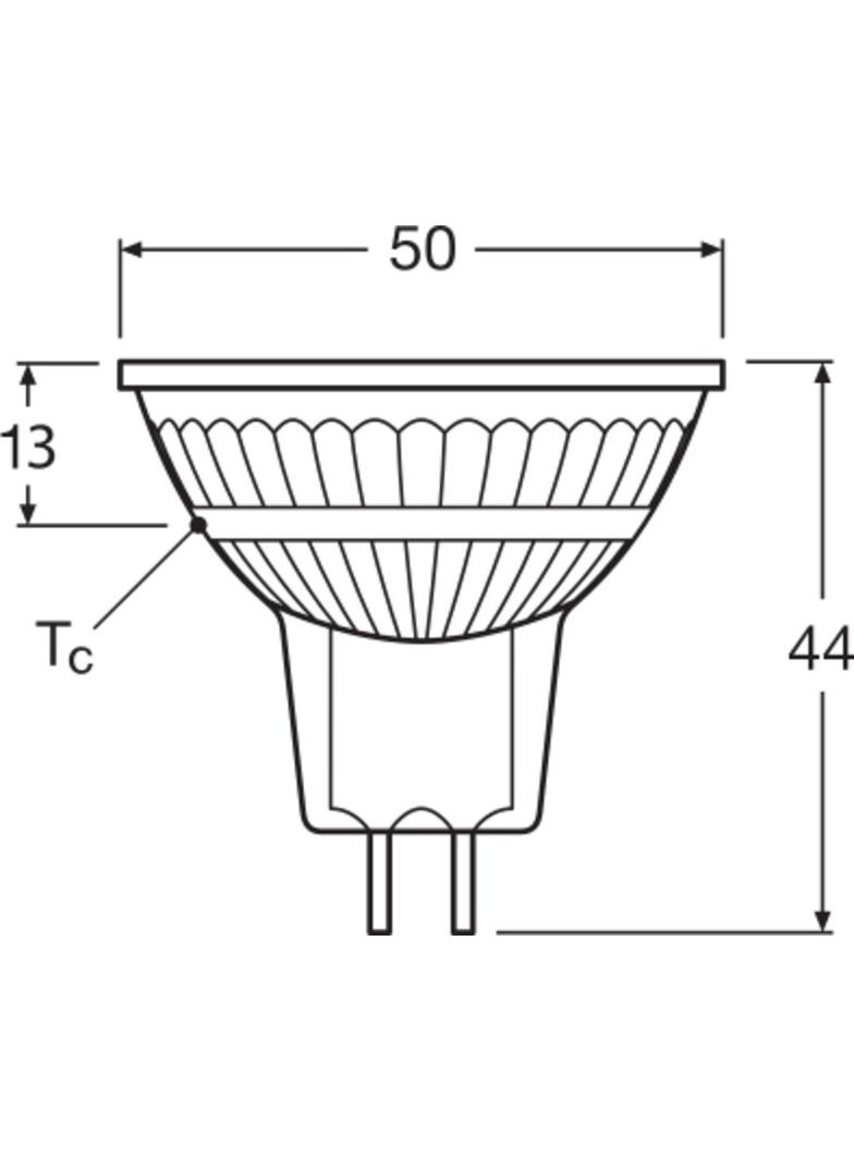 Lampa LED COMFORT/SUPERIOR DIM Spot 35 MR16 Glass 5W/940 GU5.3