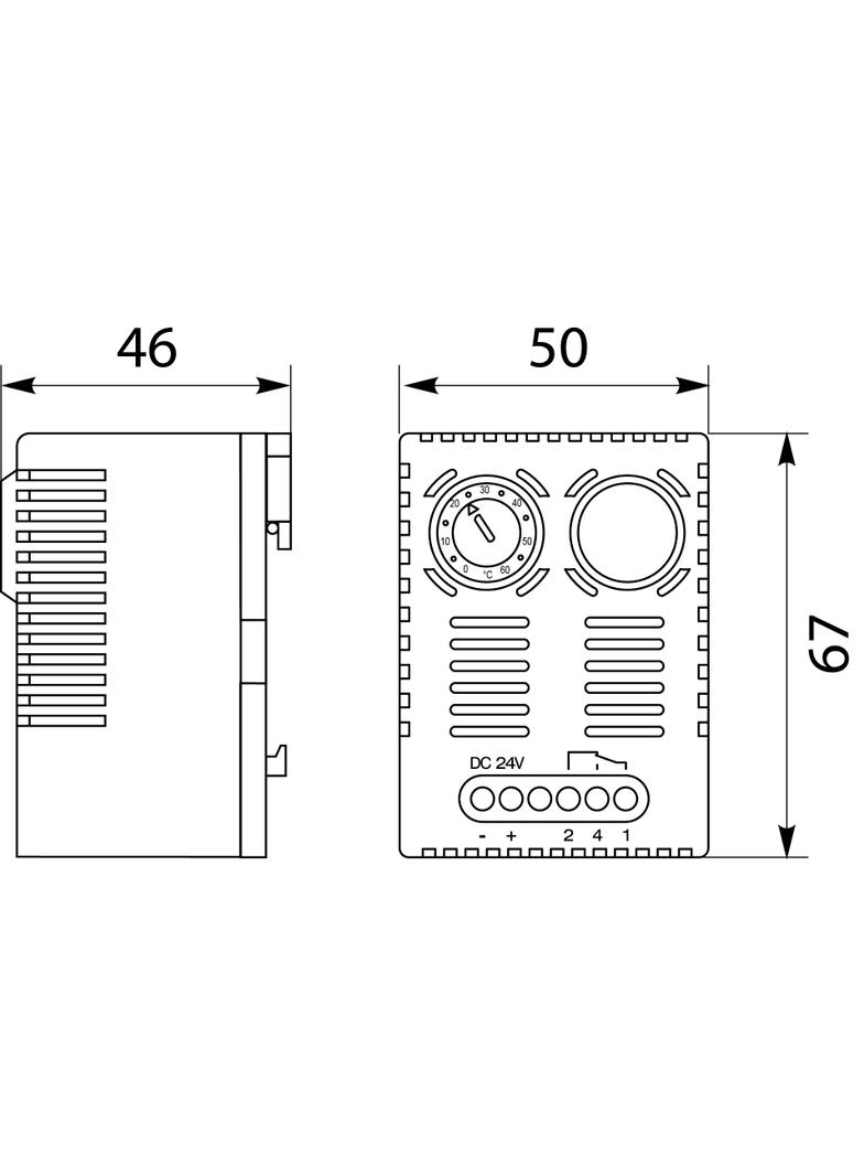 Termostat elektroniczny TE51 86.51 OPATÓWEK