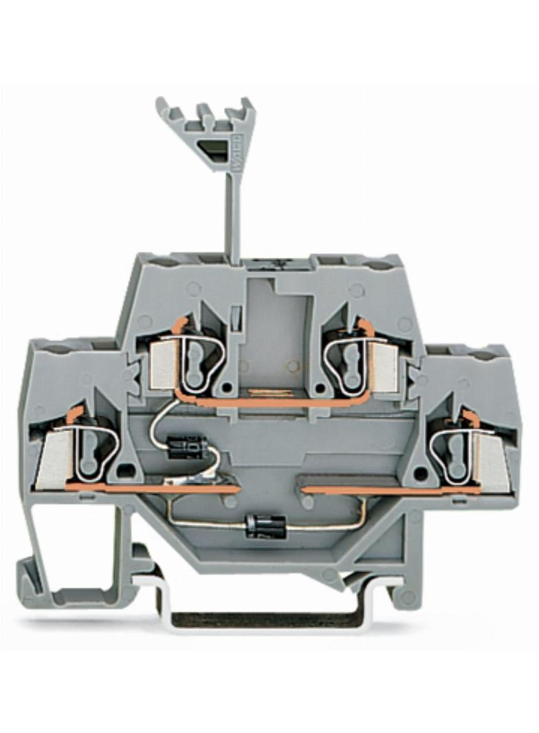 dwupiętrowa złączka diodowa 2,5 mm2