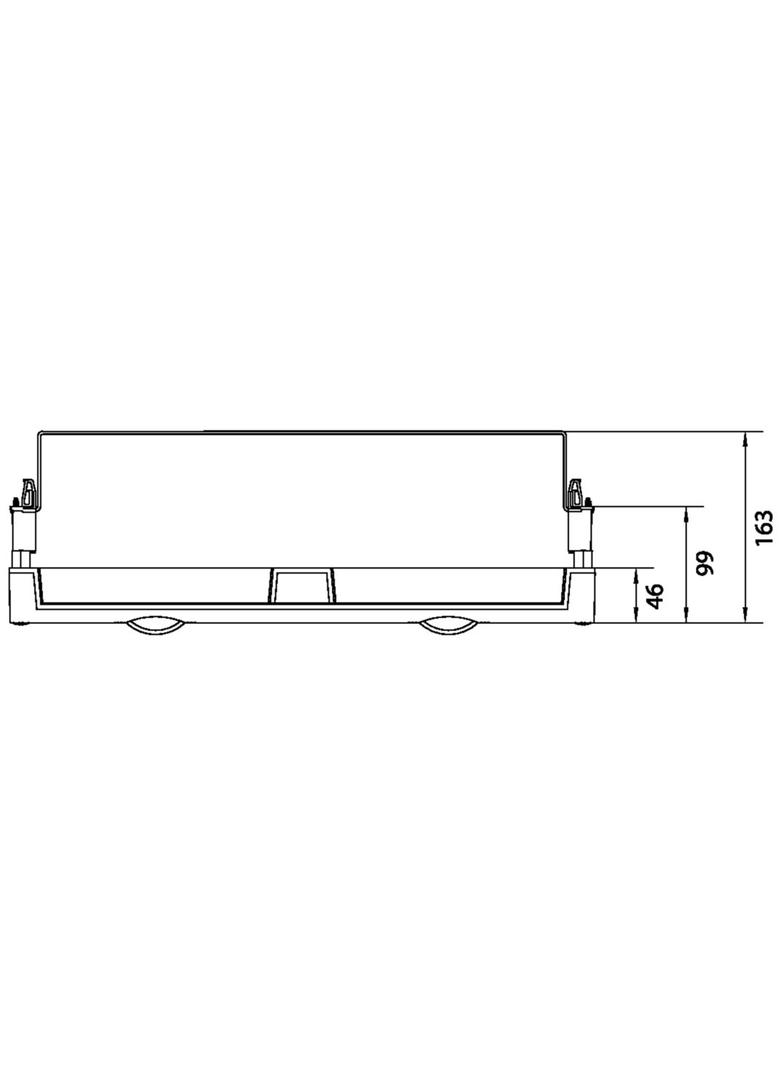 univers N 300x500mm podzespół dla wyłączników mocy H3+ 2xP250 +napęd silnikowy UK22LH1M HAGER