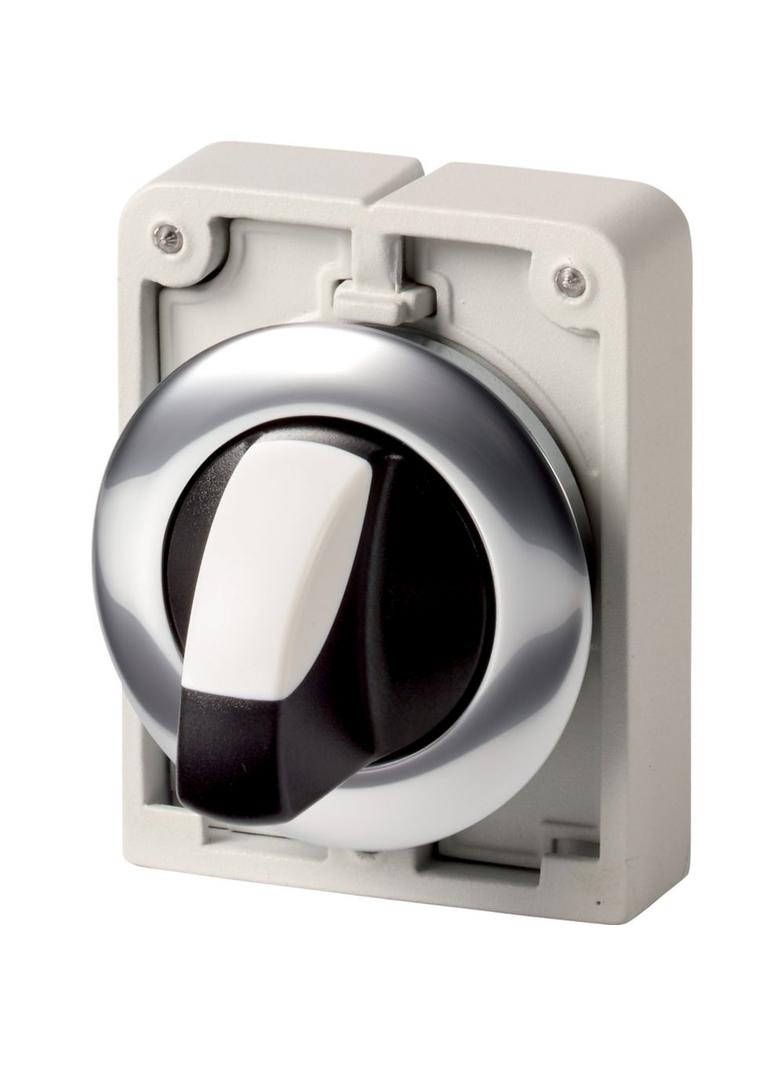 M30C-FWRK Przełącznik piórkowy 30mm 2 położeniowy bez samopowrotu 187109 EATON