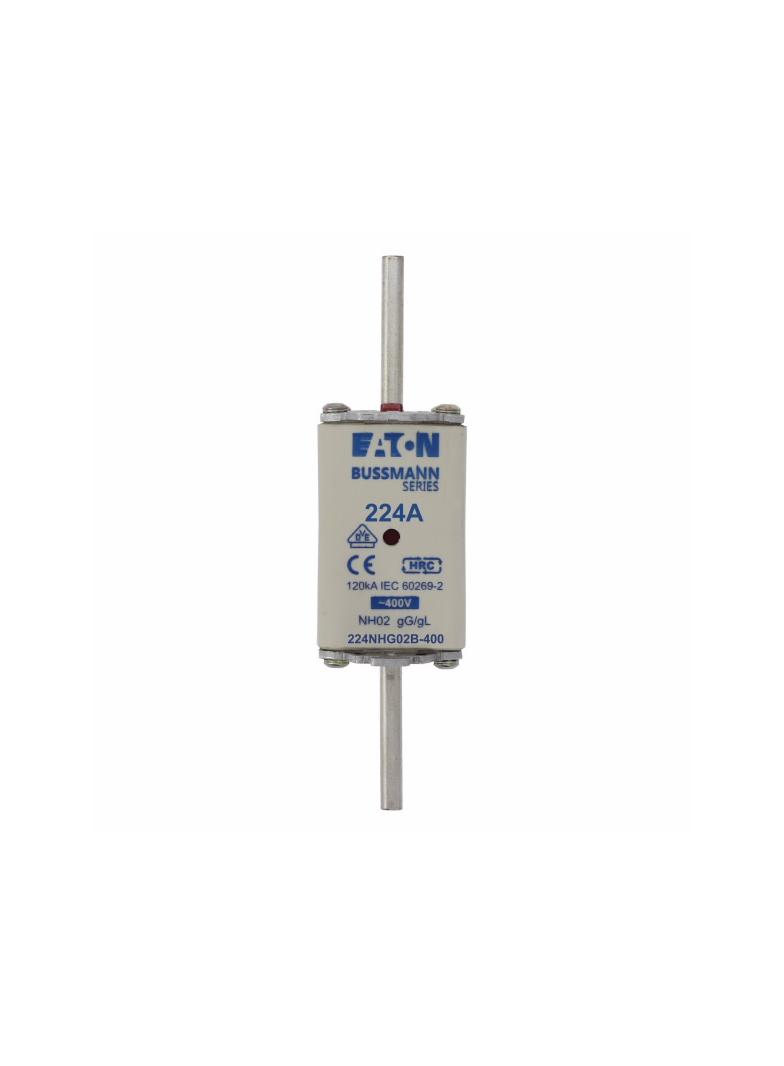 NH FUSE 224A 400V GG/GL SIZE 02 Wkładka NH02 224A 400V GL/GG podwójny wskaźnik 224NHG02B-400 EATON