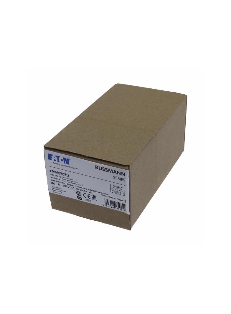 500A 690V aR DIN 3 HSDNH FUSE Wkładka szybka 500A AC 690V DIN 3 aR DIN IEC podwójny wskaźni 170M6808