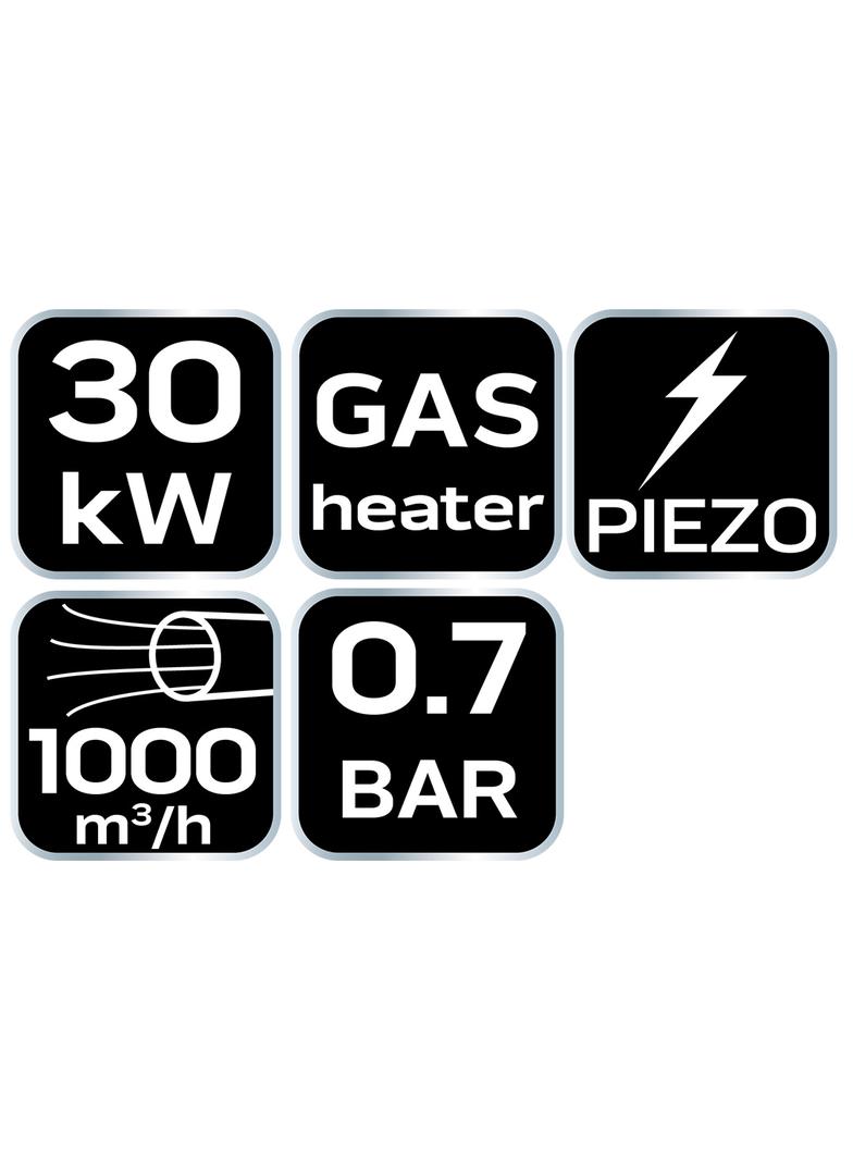 Nagrzewnica gazowa 30kW
