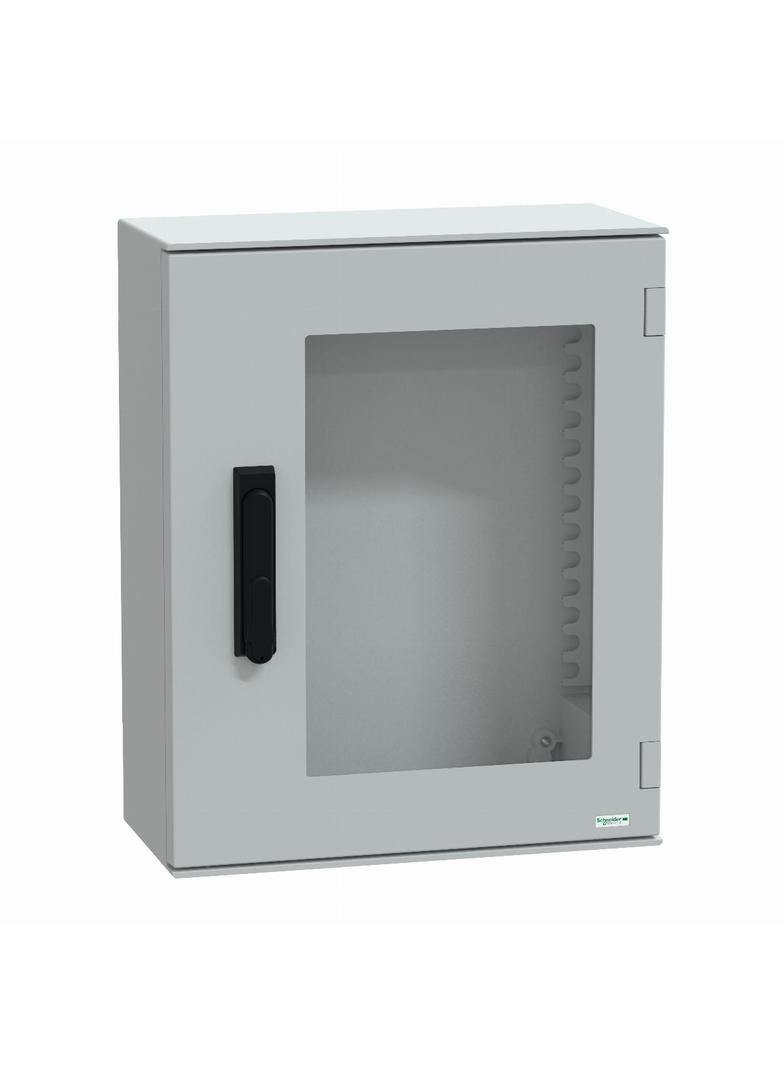 Thalassa Obudowa poliestrowa wisząca PLM z drzwiami transparentnymi, zamek 3 punktowy, IP66 530x430x